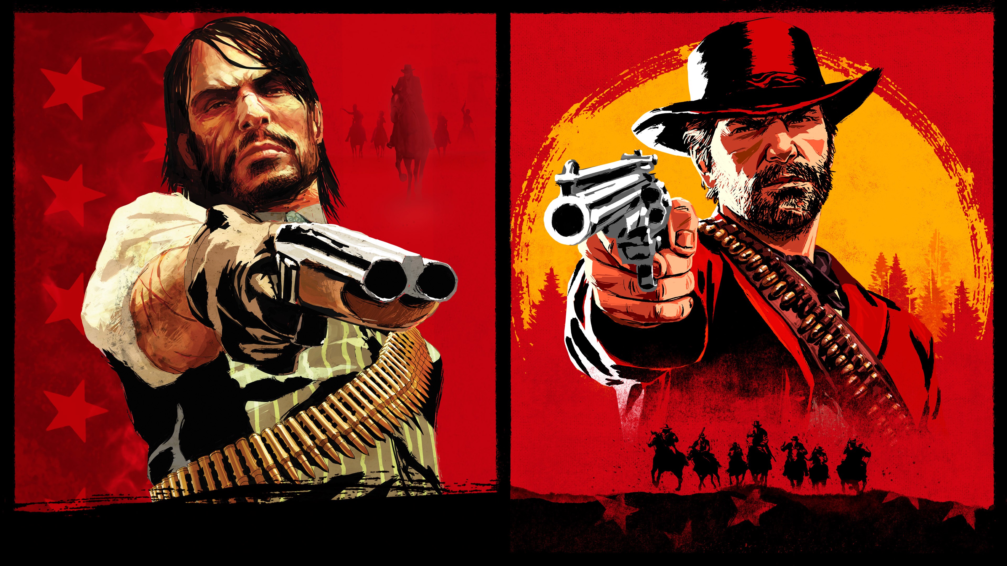 Red Dead Redemption 与 Red Dead Redemption 2 同捆包