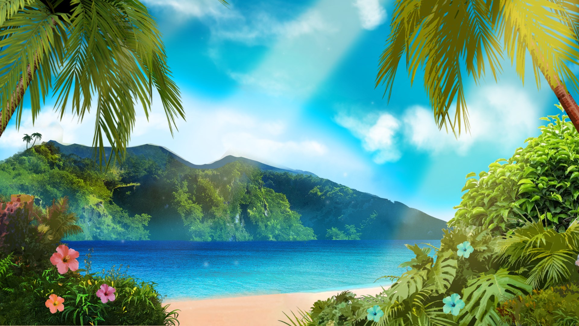 Paradise Pack 4 in 1