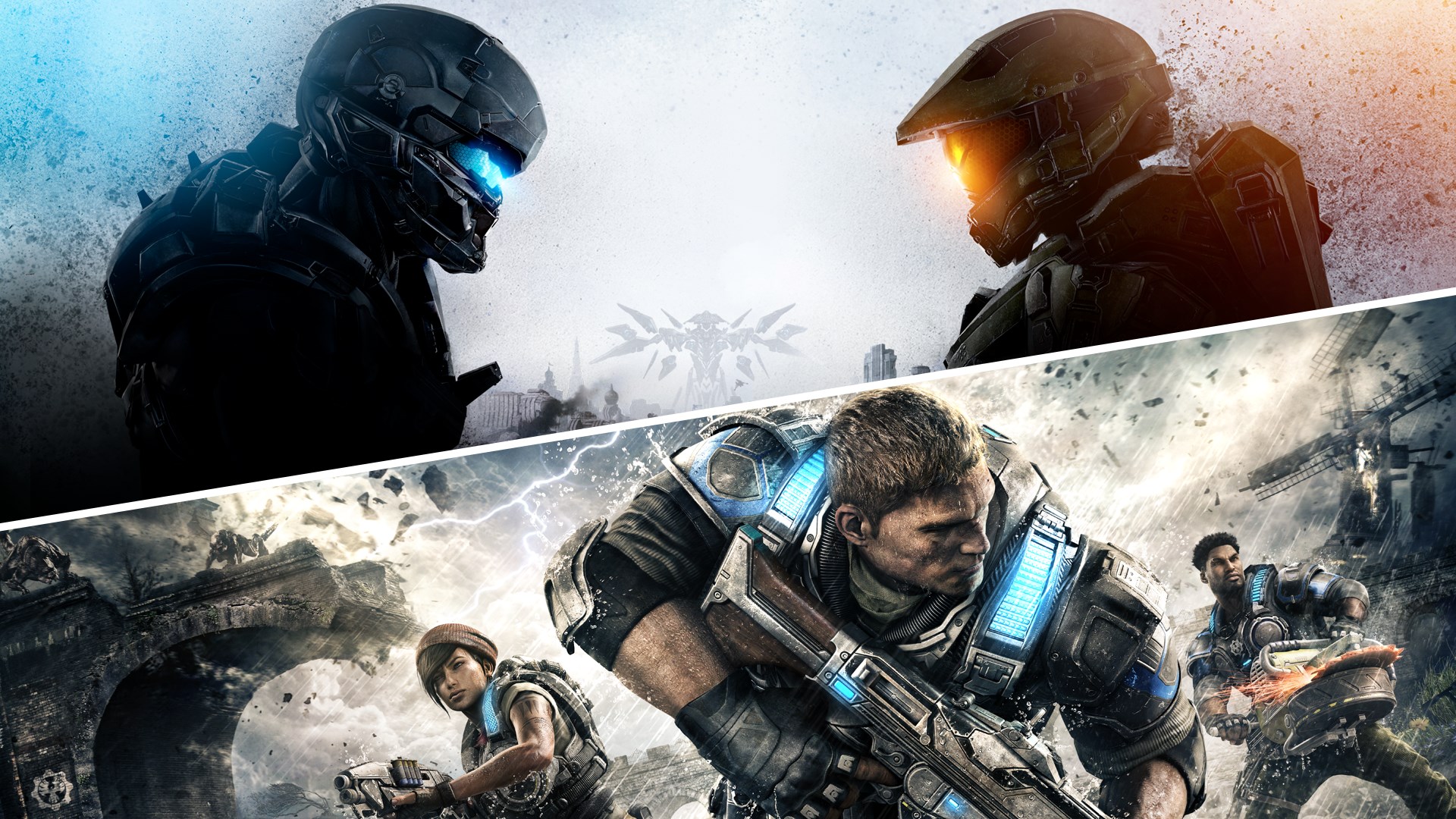 Gears of War 4 与 Halo 5: Guardians 同捆