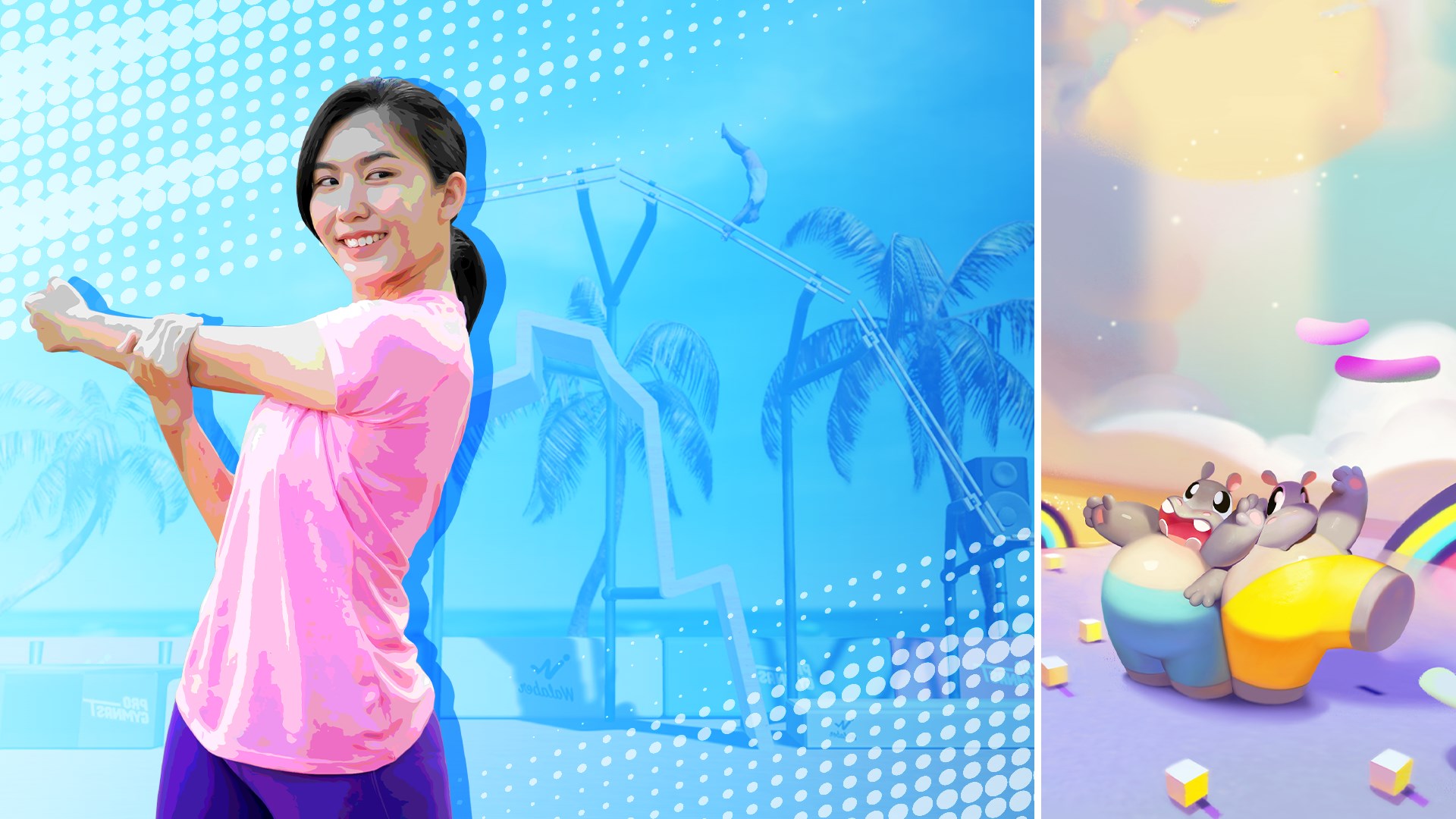 职业体操模拟器 + 笨拙冲刺