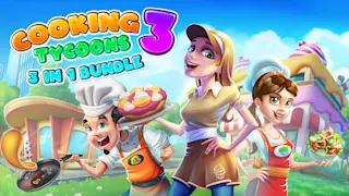 烹饪大亨 3：3 合 1 套装
