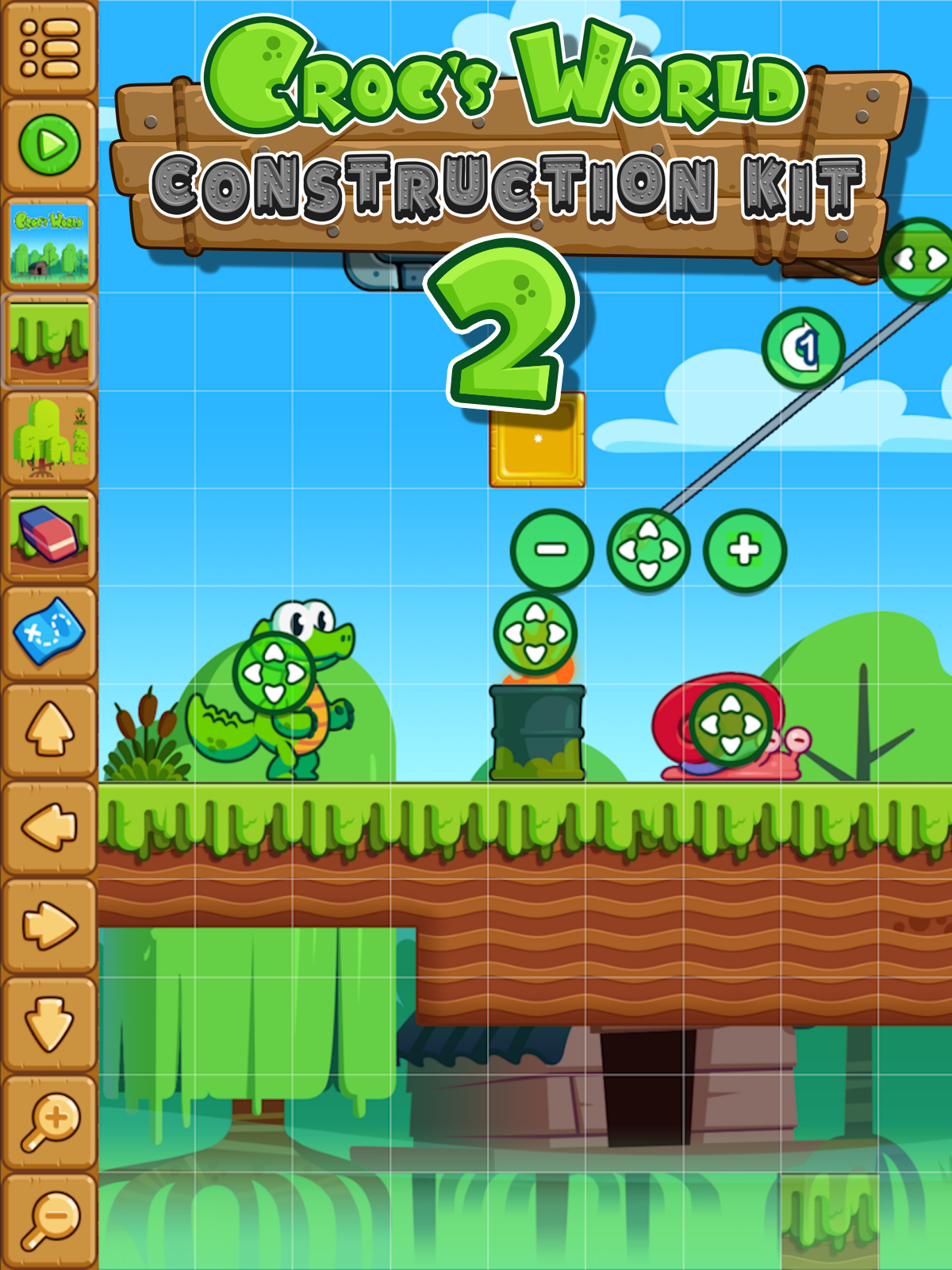 Croc's World 建造套件 2 演示