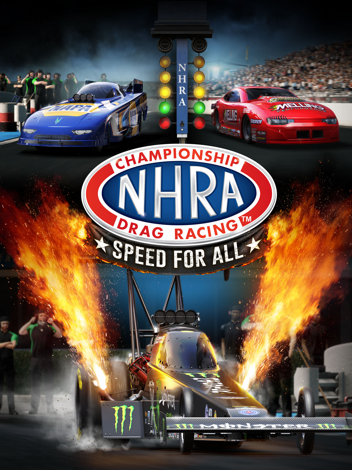 NHRA 锦标赛直线加速赛 - 全民速度