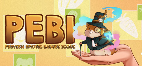 PEBI - 预览表情徽章图标演示